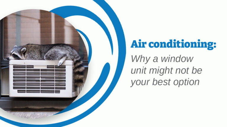 downside of AC window unit