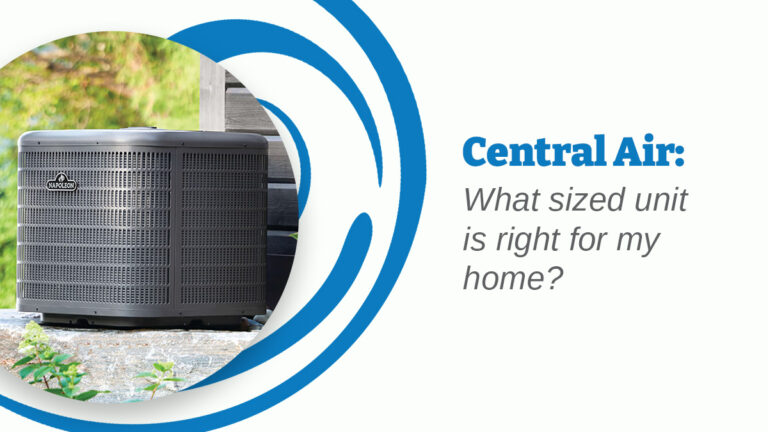 Central Air choosing the right size