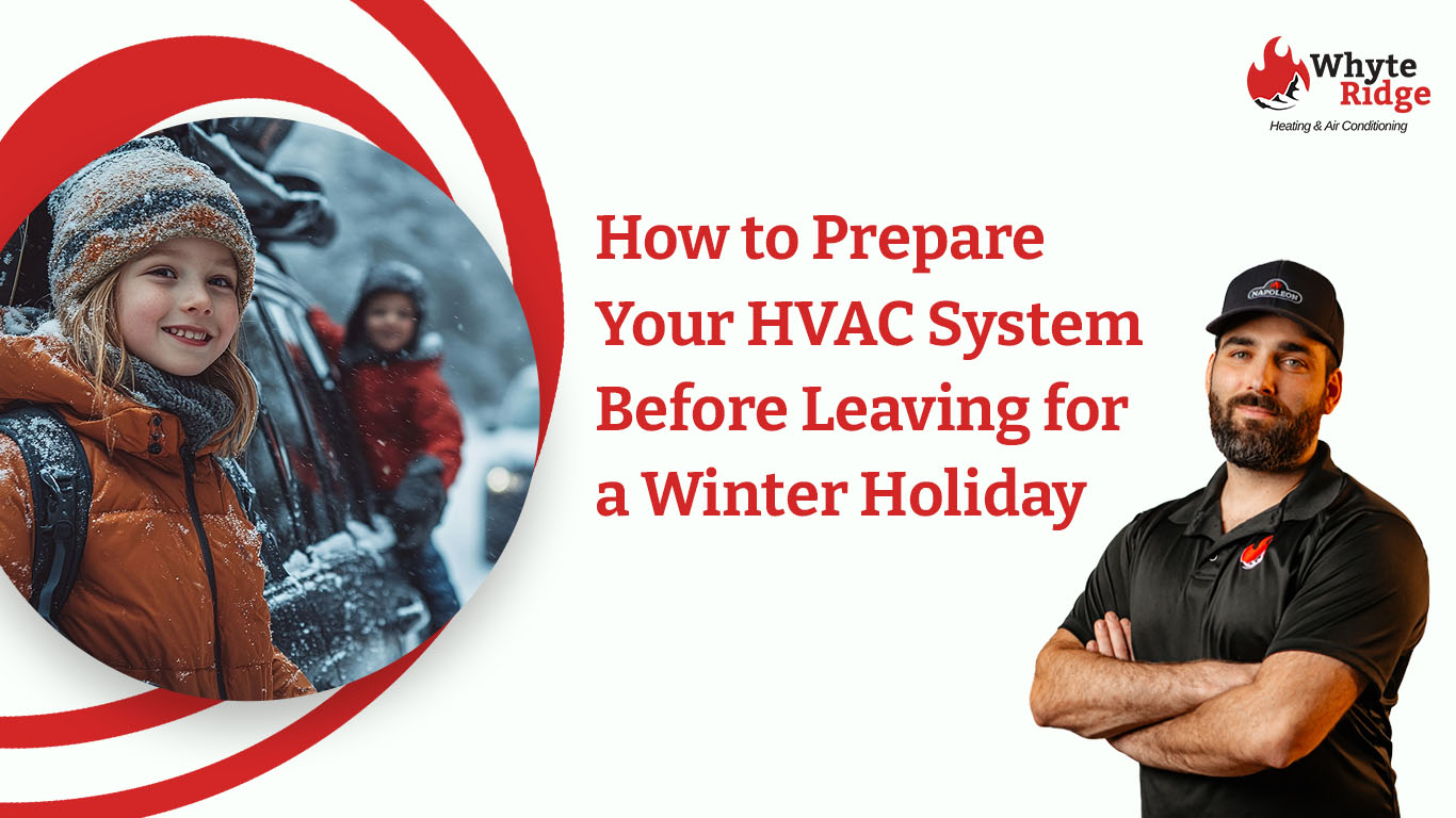 preparing HVAC system for winter holiday